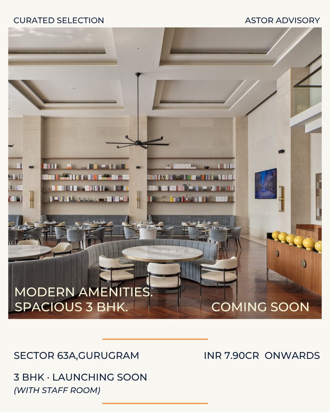 Modern 3 BHK Residences in Sector 63A, Gurugram