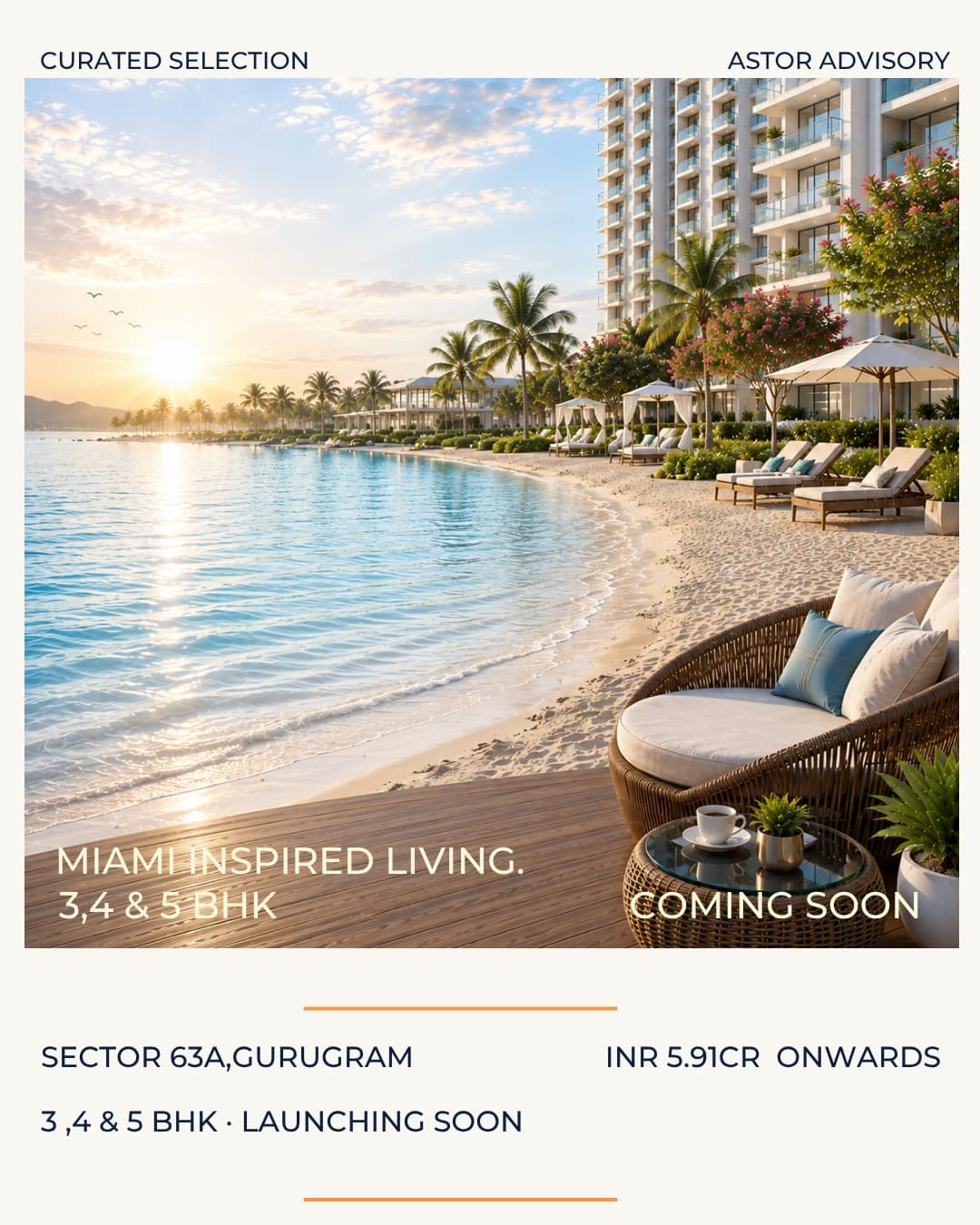Miami Inspired Living in Sector 63A, Gurugram